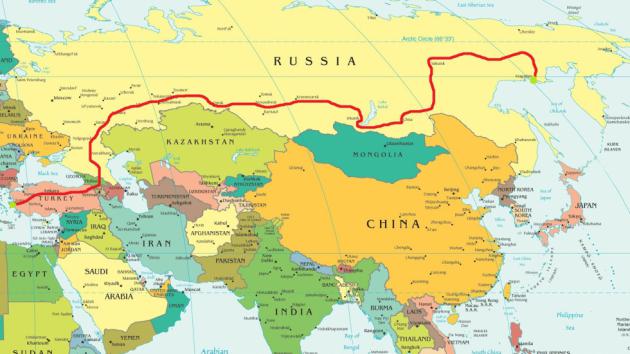 SYMSIBERIA: Η διάσχιση της Σιβηρίας με Sym NH-T 300 